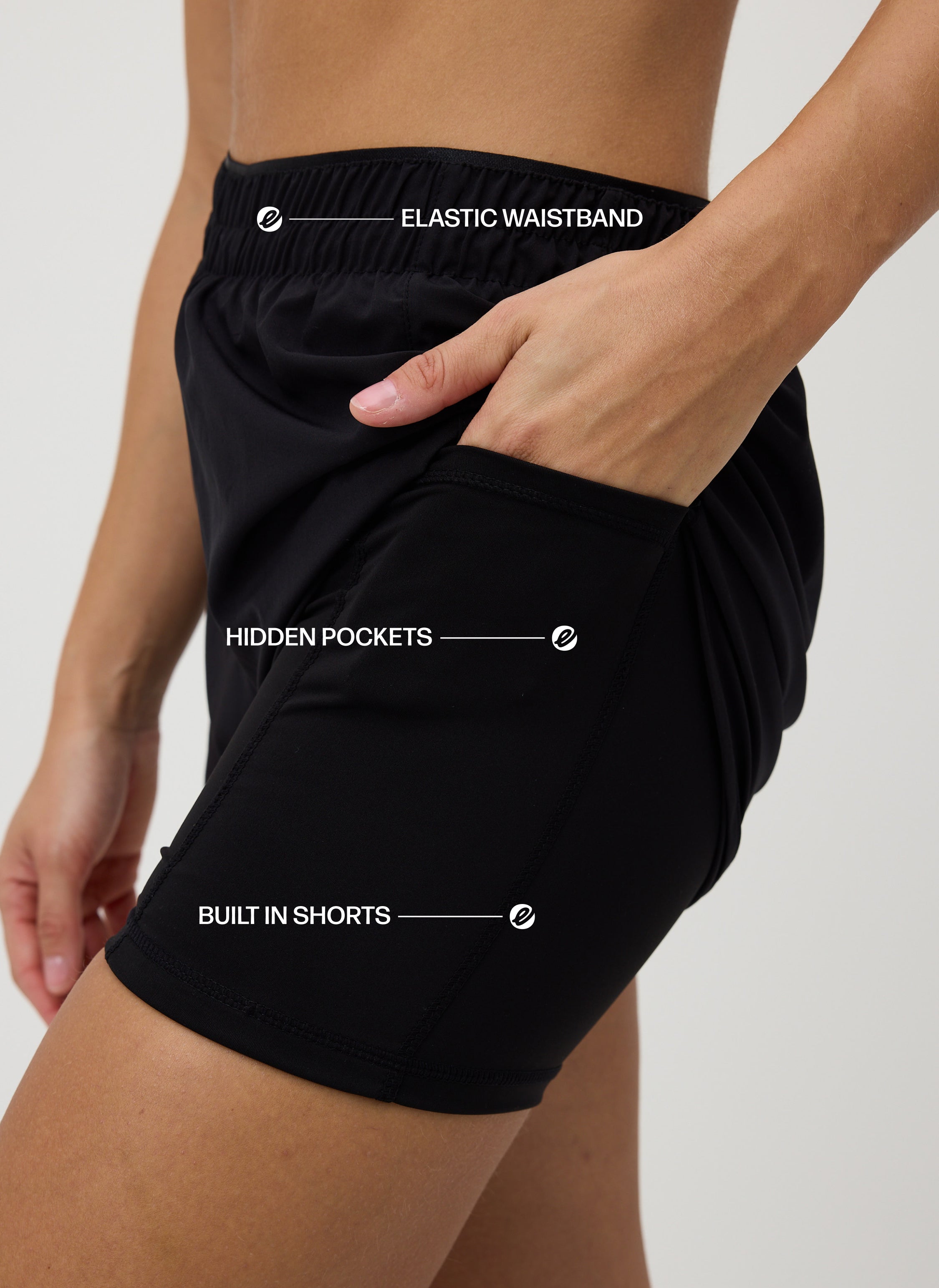 Andrea 2.0 2-in-1 Shorts