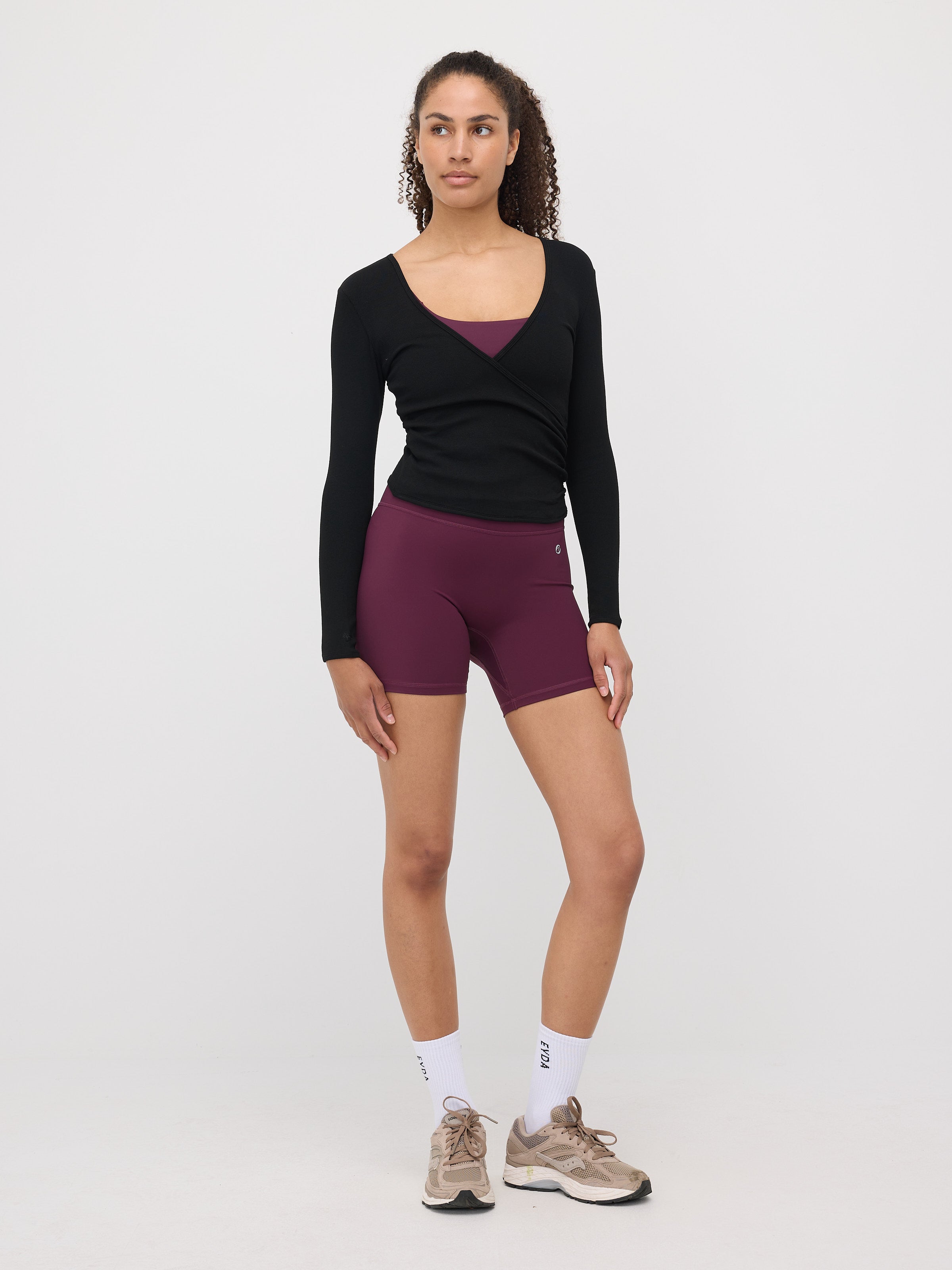 Scarlet Wrap Long Sleeve