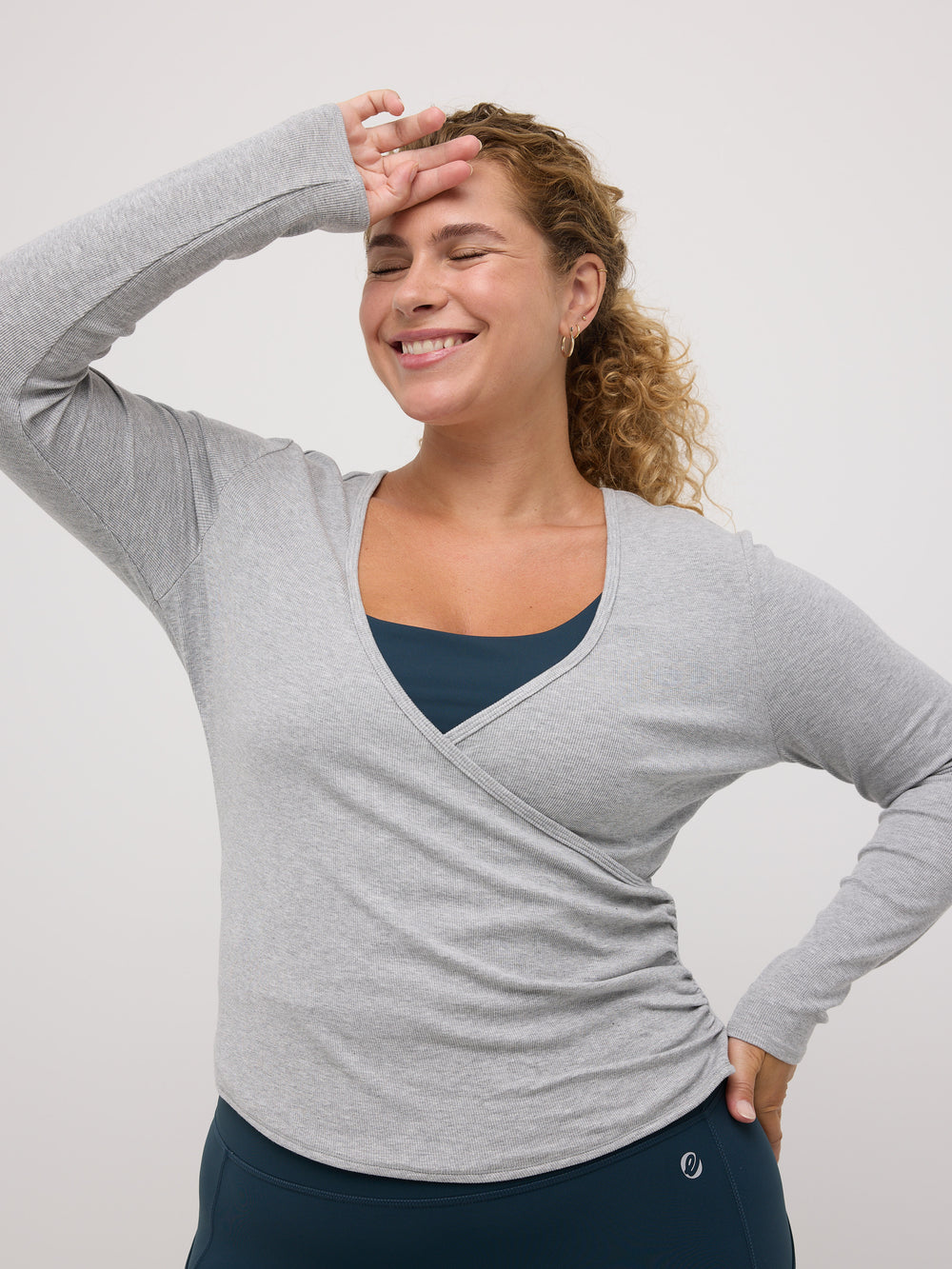 Scarlet Wrap Long Sleeve