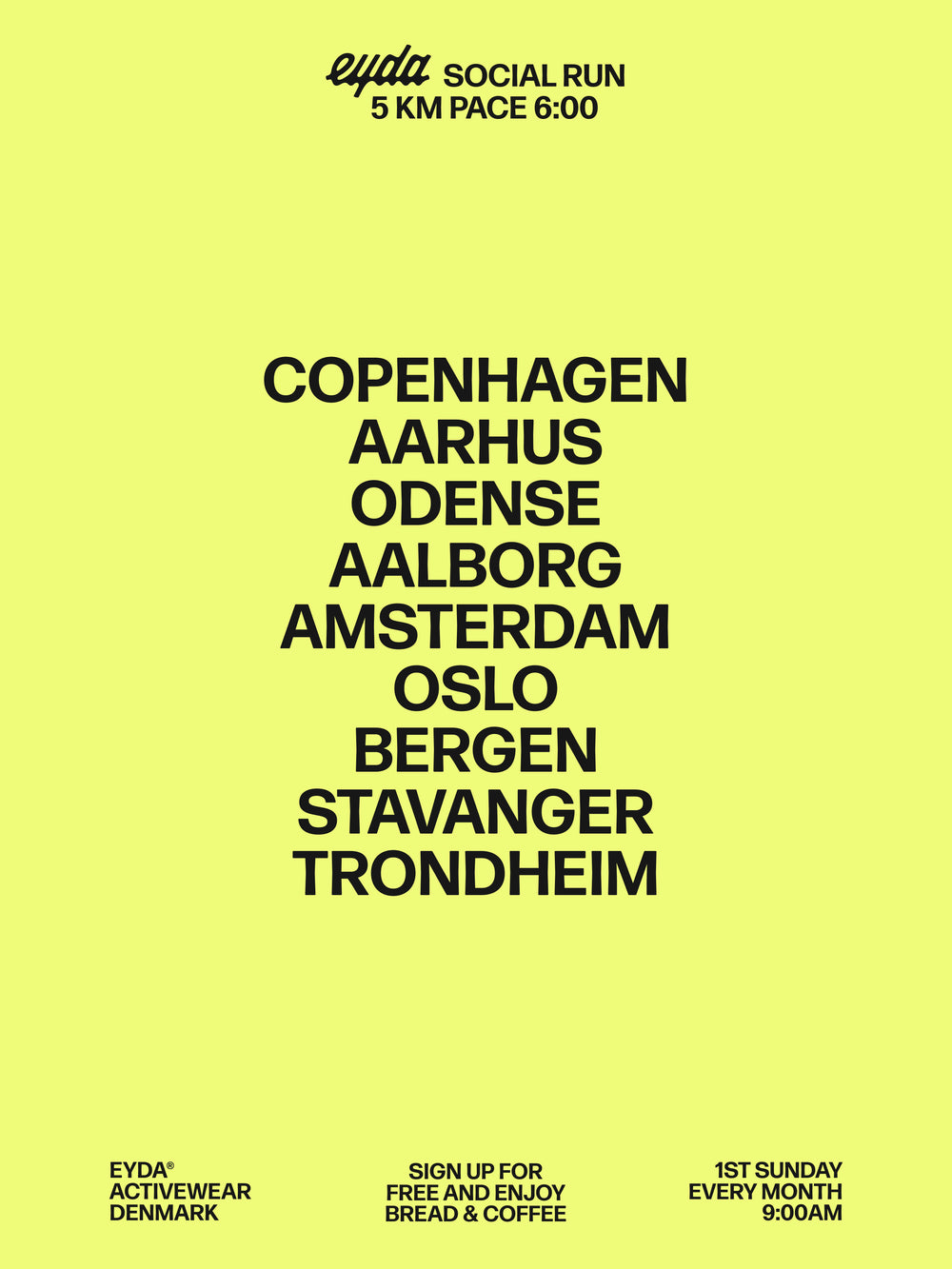 EYDA Social Run Aarhus