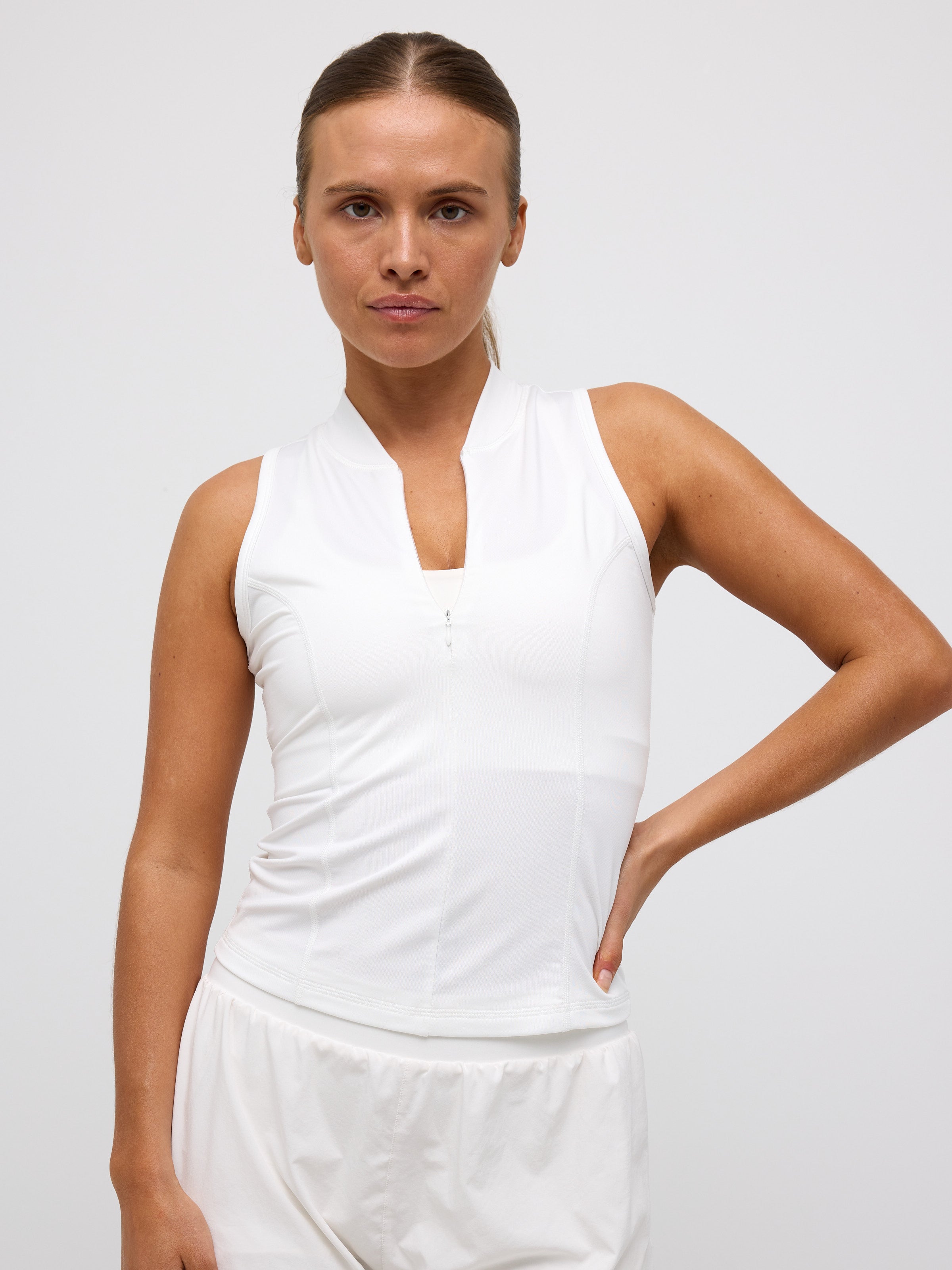 Daphne Half Zip Top