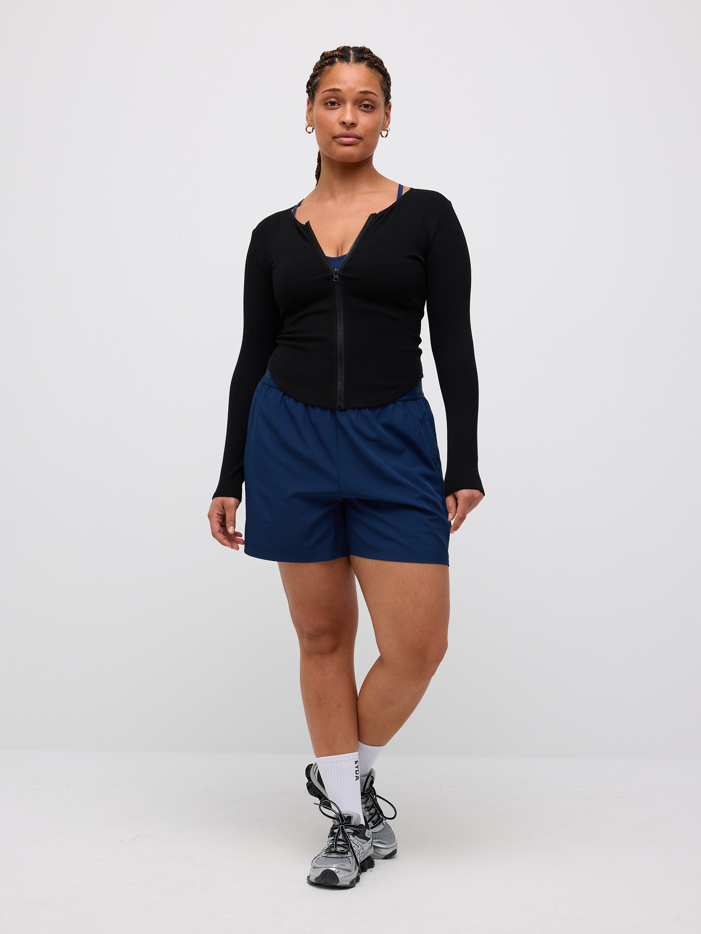 Scarlet Zip Long Sleeve