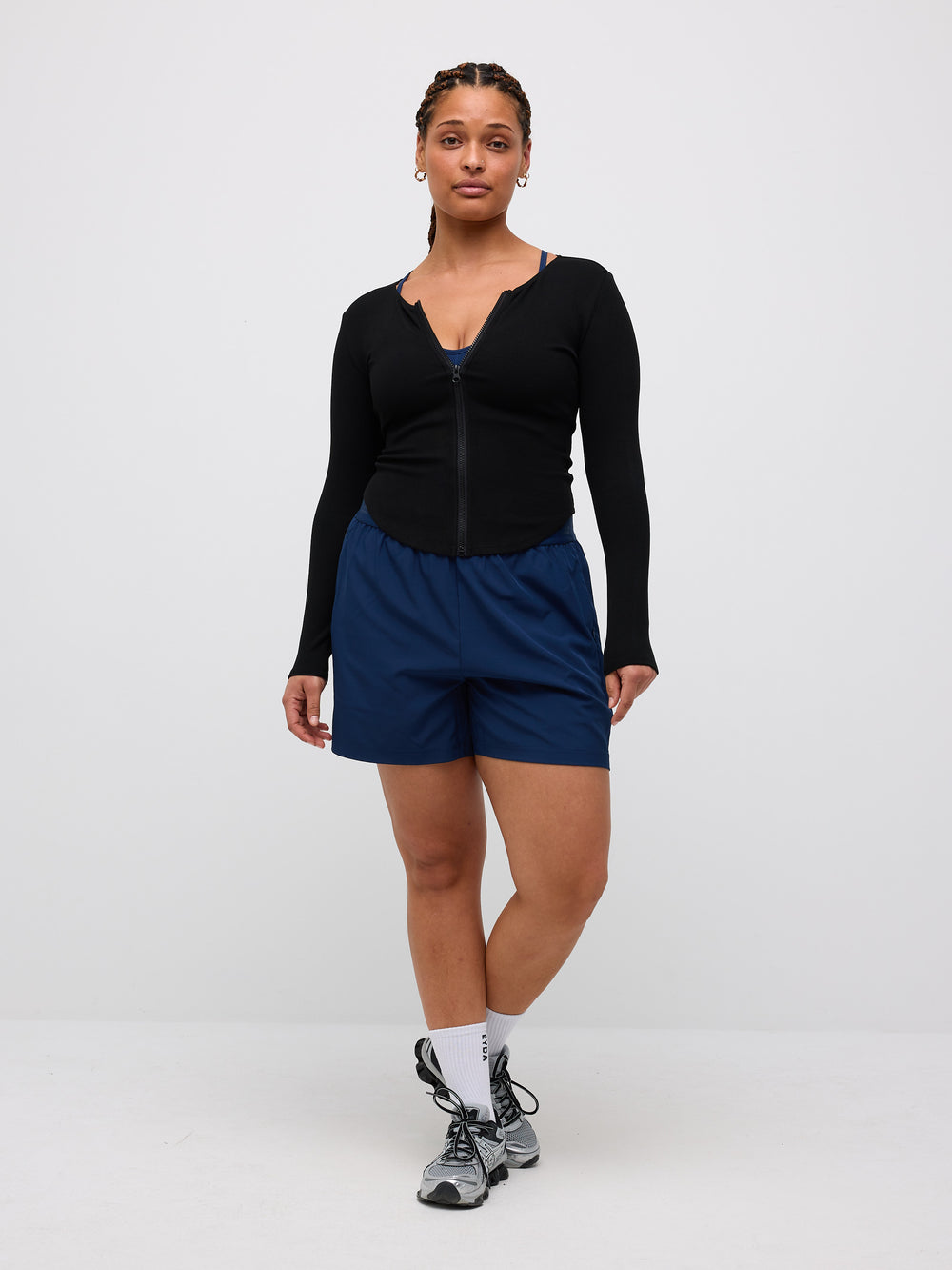 Scarlet Zip Long Sleeve