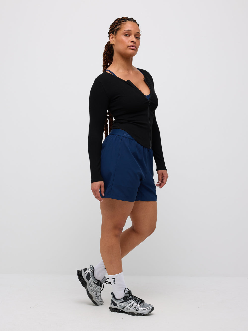 Scarlet Zip Long Sleeve