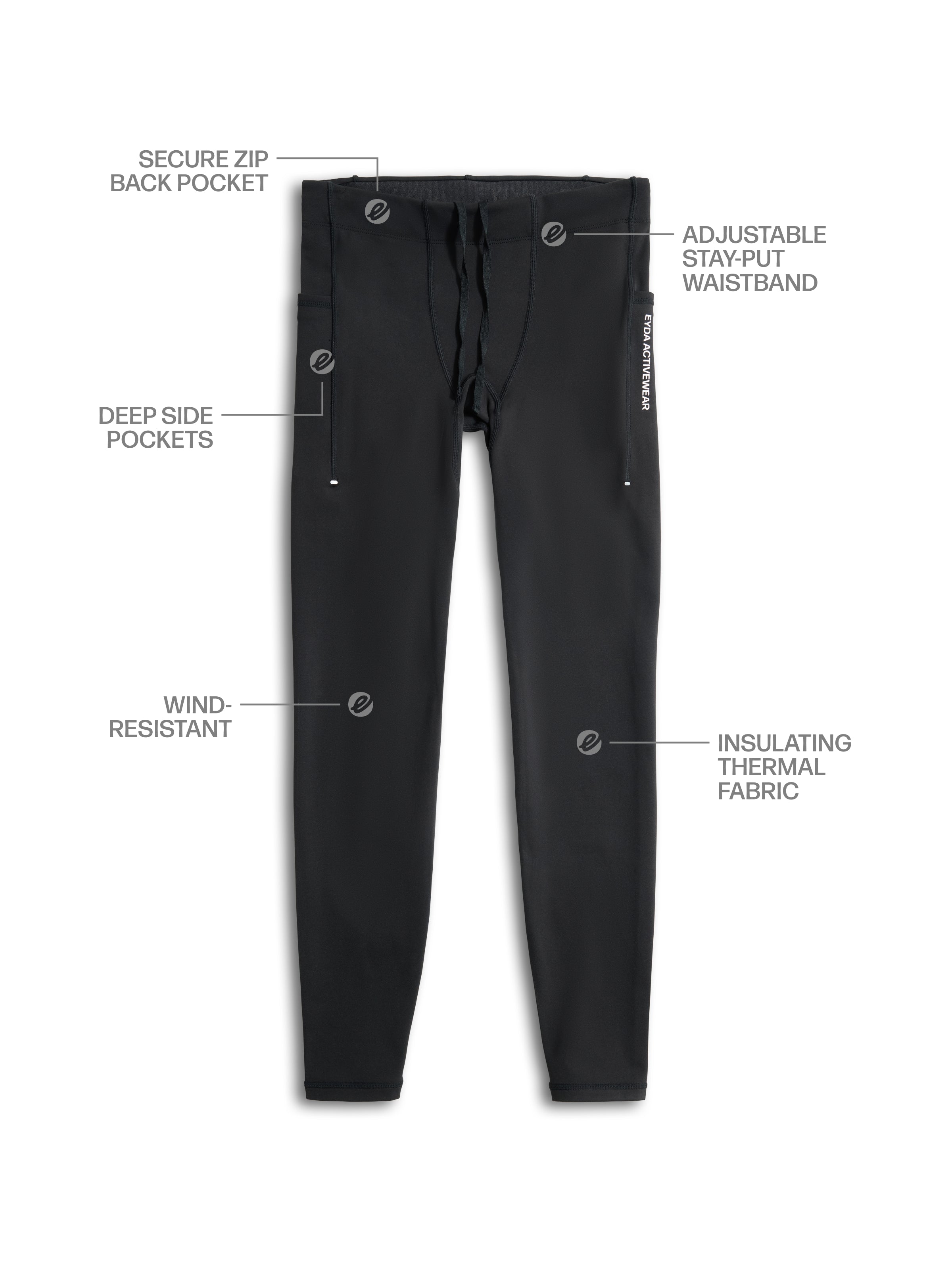 Kobe Winter Thermolite® Pocket Tights