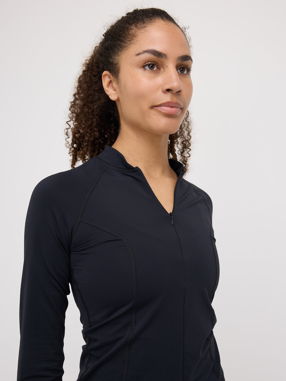 Daphne Half Zip Long Sleeve