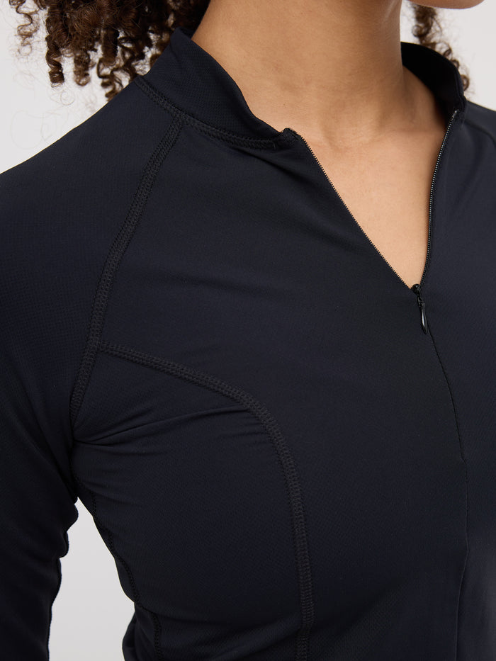 Daphne Half Zip Long Sleeve
