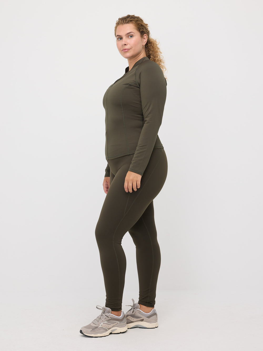 Daphne Half Zip Long Sleeve