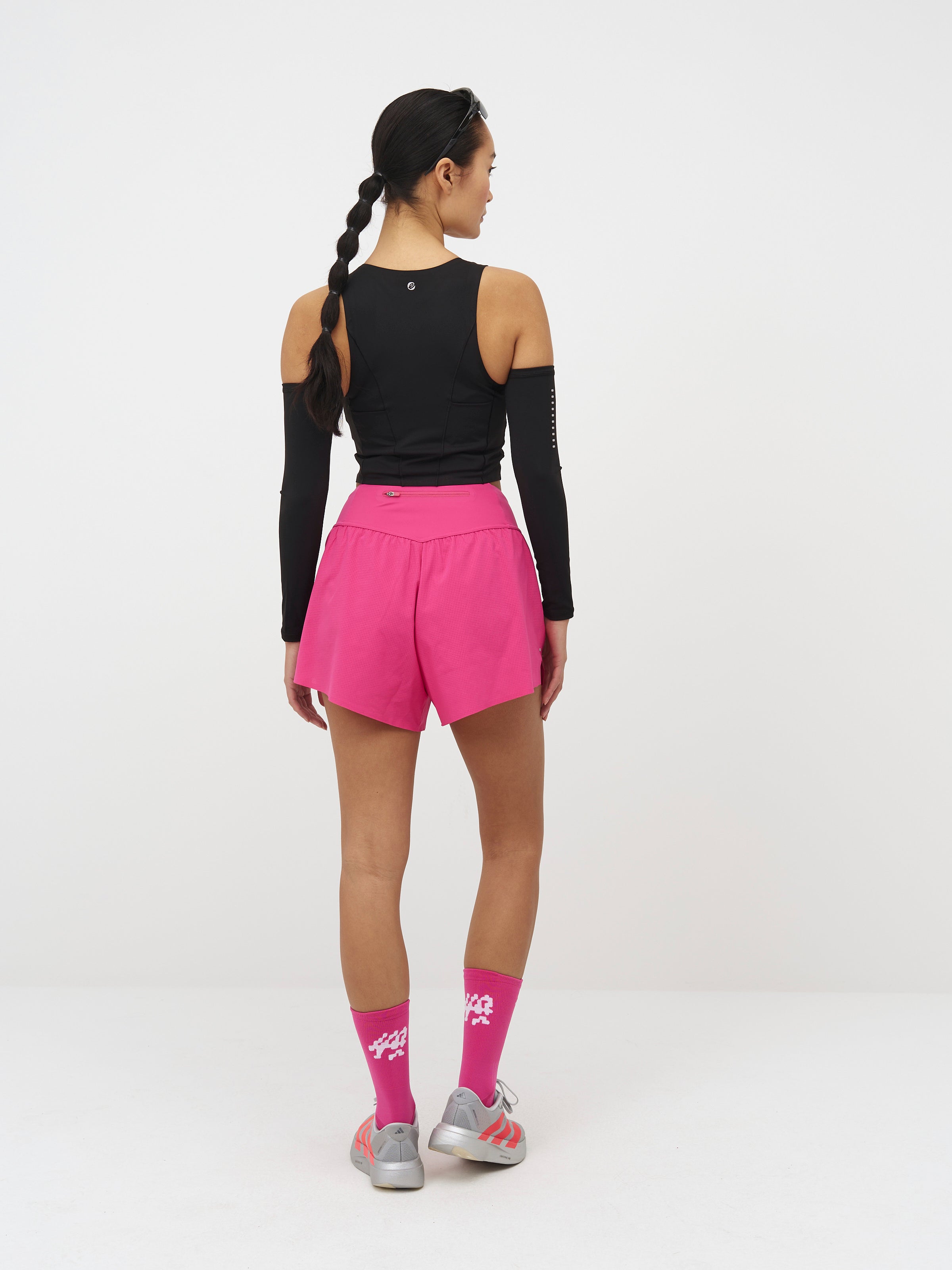 Isa Compression Race Crop Top