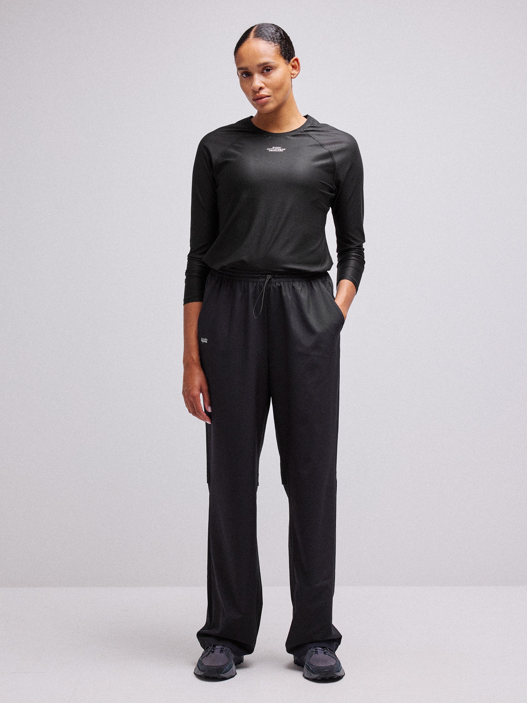 Lauren Tech Straight Pants Long