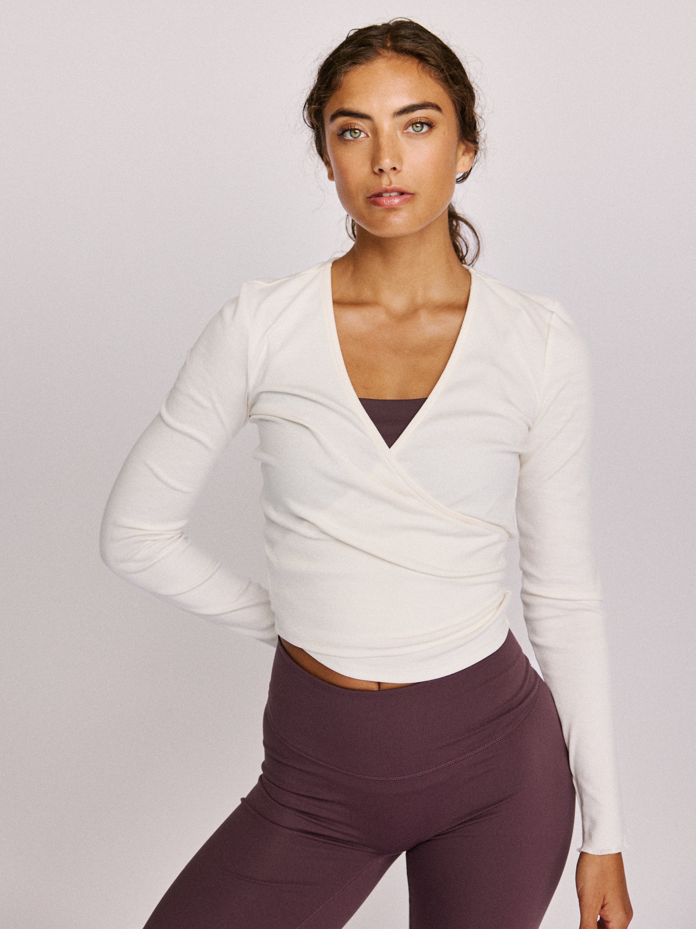 Nora Wrap Long Sleeve