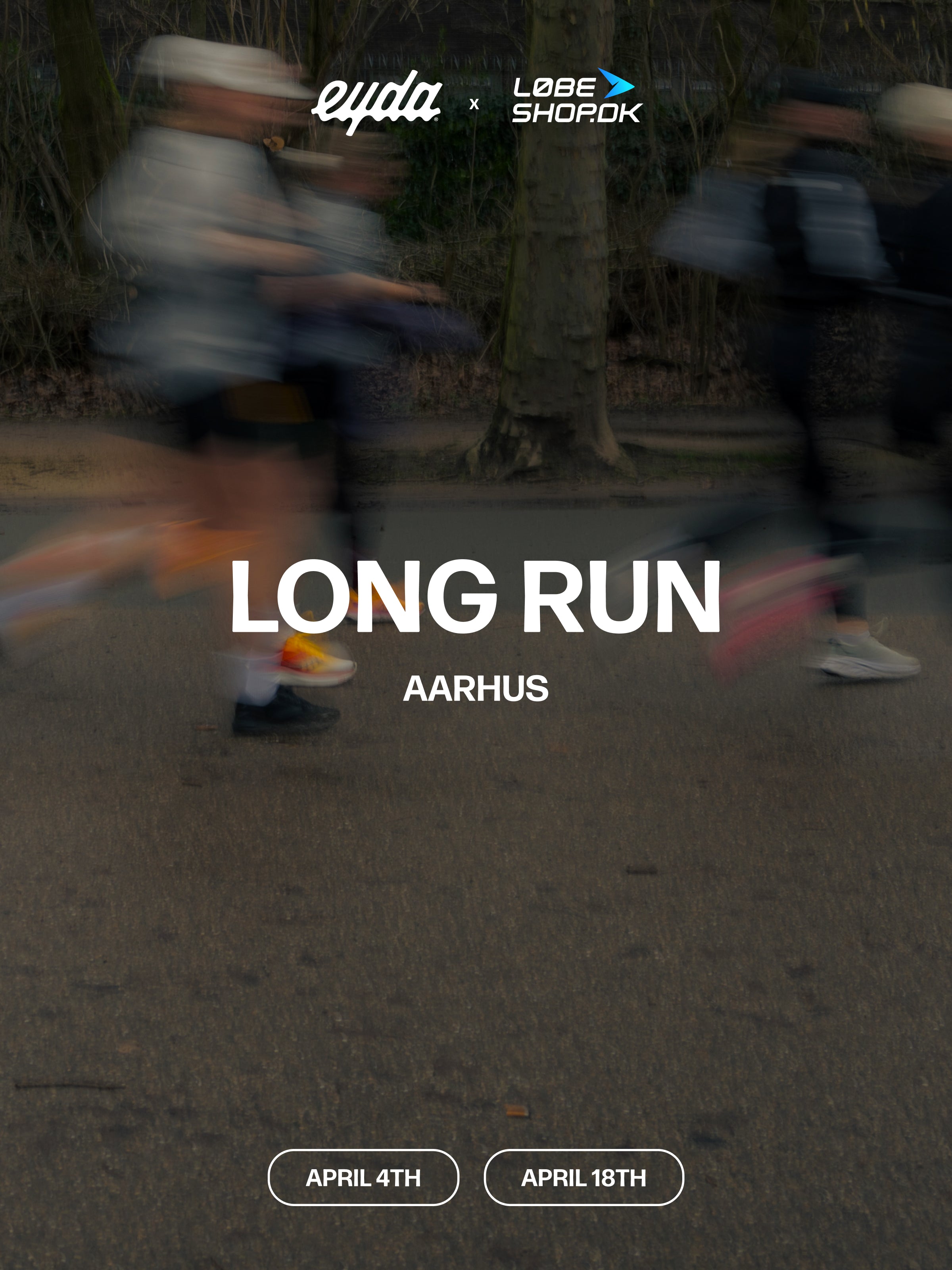EYDA x Løbeshop Lang Lørdag Aarhus