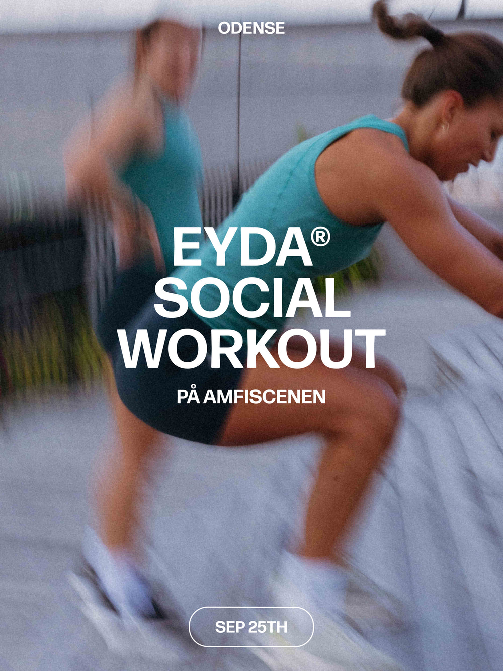 EYDA SOCIAL WORKOUT på Amfiscenen