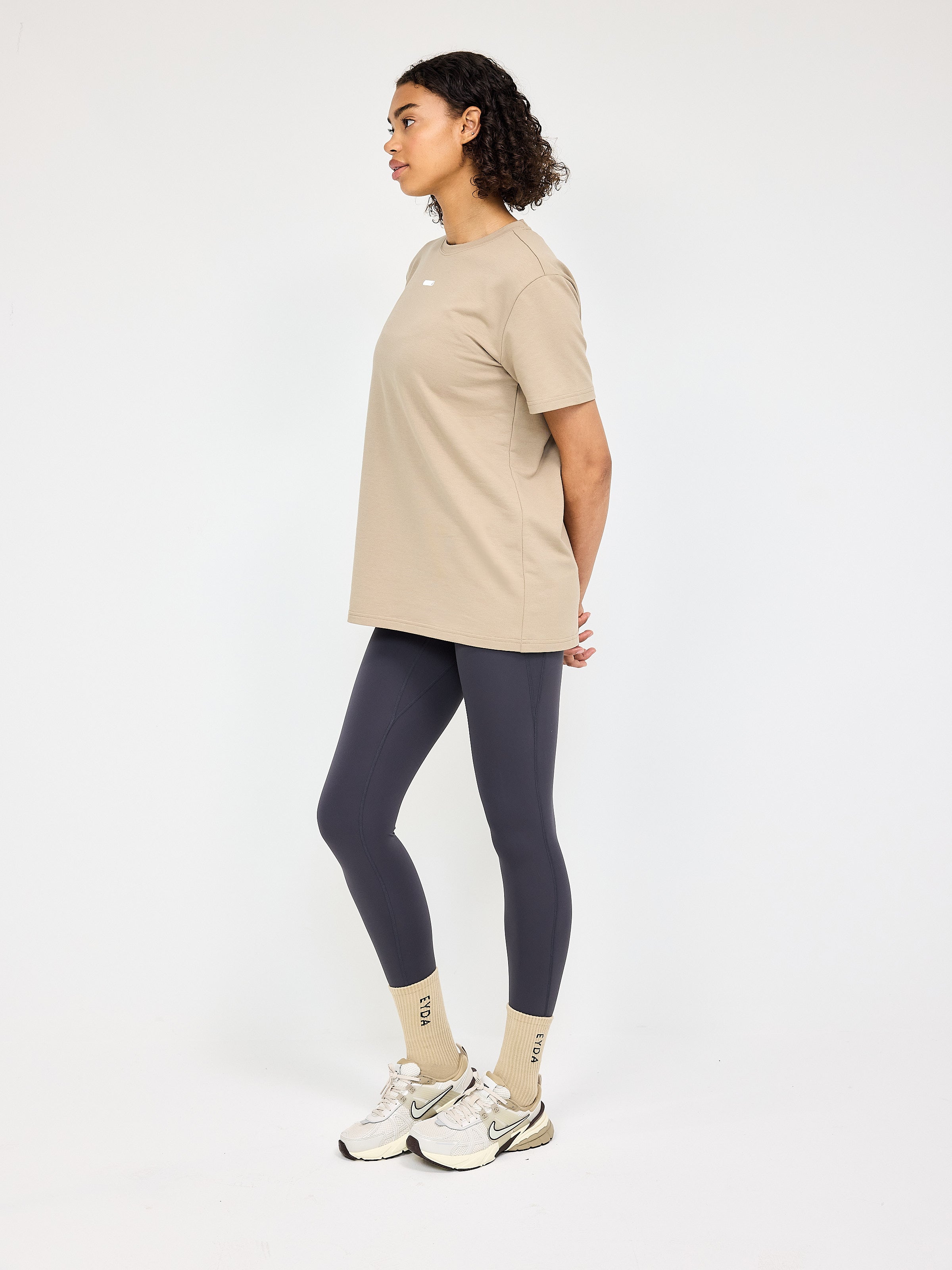 Allie Badge Long Tee