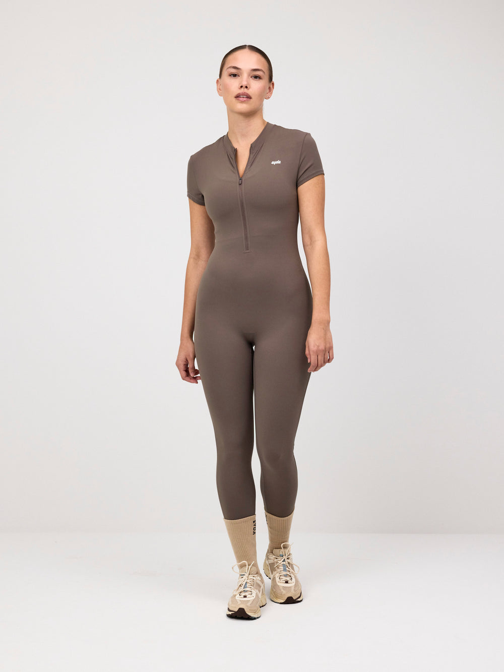 Cara Zip Tee Bodysuit