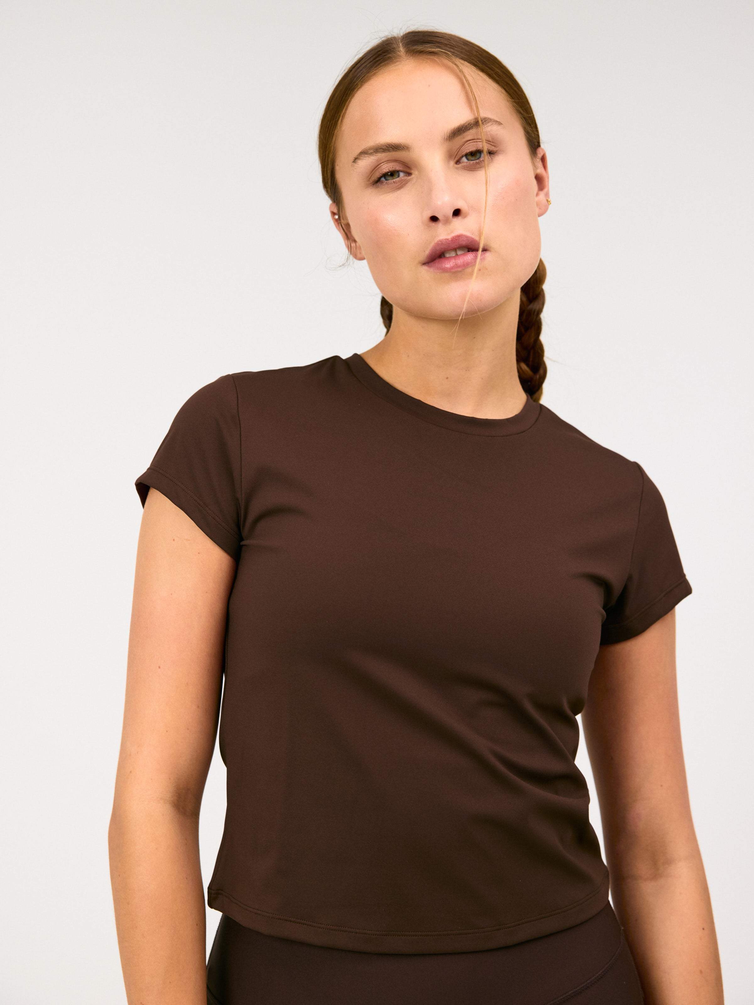 Ellie Ultralight Crop Tee